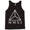 mmxi roman numerals triangle Tank Top