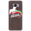 totally straight funny rainbow unicorn Samsung Galaxy S8 Plus