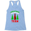 christmas drinking team Racerback Tank