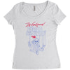 weekend at bernie sanders Women's Triblend Scoop T-shirt