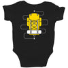 Backpack Baby Bodysuit
