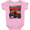 Off Road Monstre Truck Baby Onesie
