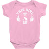 This Girl Loves Her Cat Baby Onesie