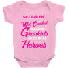 Gram Was Created Because Need Real Heroes Baby Onesie