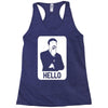 ashens hello Racerback Tank