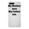 raised by mom iPhone 7 Plus Case