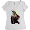 hellboy 4 Women's Triblend Scoop T-shirt