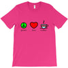 peace love coffee (2) T-Shirt