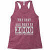 legends are born in 2000 hoodie 6 Racerback Tank