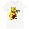 no pain no gain Ladies Fitted T-Shirt