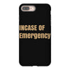 incase of emergency iPhone 8 Plus