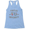 turtles university Racerback Tank