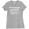 gun permit second amendment Ladies Fitted T-Shirt