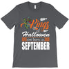 Halloween Kings Are Born In September T-Shirt