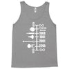 spaceship timeline funny  sci fi star retro wars trek joke cool Tank Top