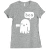 ghost of disapproval Ladies Fitted T-Shirt