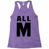 All M Racerback Tank