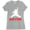 air pun big pun logo Ladies Fitted T-Shirt