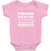 im a proud son in law Baby Bodysuit