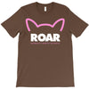 pussy roar - women's march alliance white logo T-Shirt