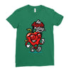 apple a day Ladies Fitted T-Shirt