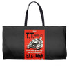 vintage tt race poster, ideal gift or birthday present Weekender Totes