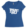 back to the 80's, funny retro Women's Triblend Scoop T-shirt