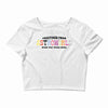 Greeting From Astroworld Wish You Were Here Crop Top