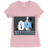 rex and whiskers attorneys Ladies Fitted T-Shirt