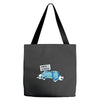 beware of cerberus Tote Bags