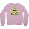 triforce illusion zelda Crewneck Sweatshirt