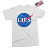 lies nasa logo Exclusive T-shirt