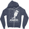 atardis doctor who Zipper Hoodie