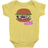 monster burger Baby Onesie