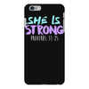 she is strong iPhone 6 Plus/6s Plus Case
