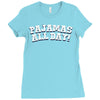 pajamas all day Ladies Fitted T-Shirt
