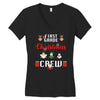 first grade christmas crew Women's V-Neck T-Shirt