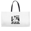 nurse lama Weekender Totes