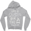 life is better by the camp fire Zipper Hoodie