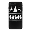 christmas scene reindeer funny iPhone 7 Plus Case
