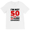 i am not 50 V-Neck Tee