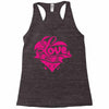 love (3) Racerback Tank