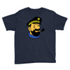 captain haddock tintin cartoon comic Youth Tee