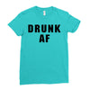 drunk af Ladies Fitted T-Shirt