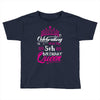 Celebrating With the 5th Birthday Queen Toddler T-shirt