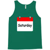 title of day of the week saturday day of the week Tank Top