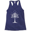 white tree of gondor Racerback Tank