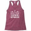 dr luke skywalker Racerback Tank