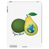 vegan world iPad 3 and 4 Case