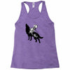Wolf And Human Racerback Tank